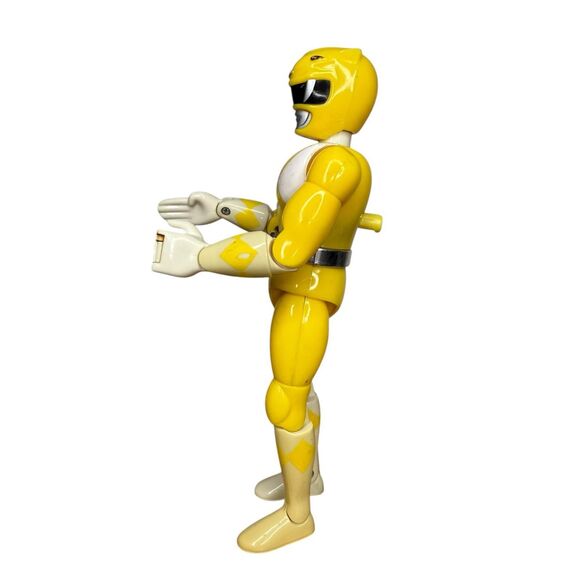Vintage Bandai Power Rangers Karate Chop Kick Yellow & Pink Action Figures 1994 - Picture 9 of 10